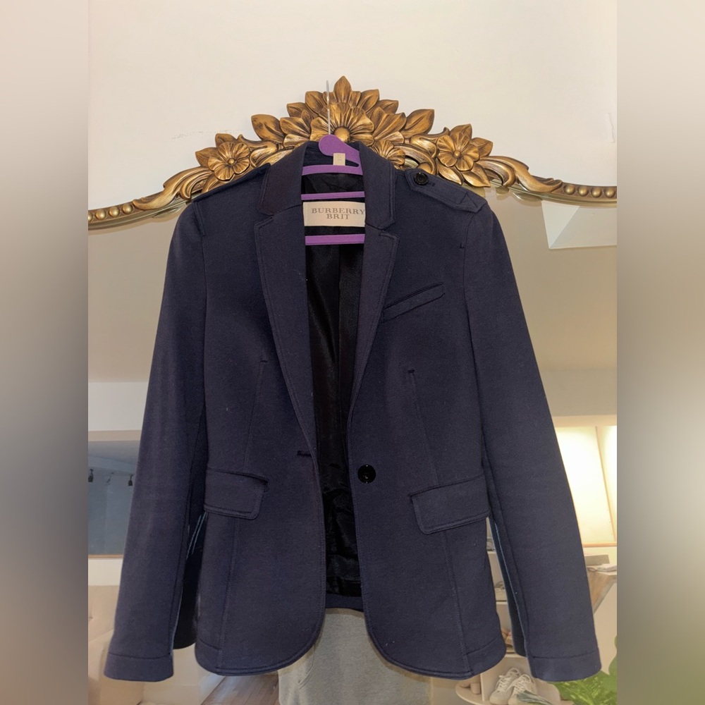 Burberry Navy Blazer